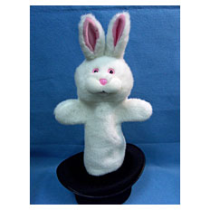 Magic Rabbit w/ Hat & Hand Hole Template by THE PUPPET FACTORY INC.