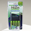 PowerGenix NiZn Fast Charger with 4 NiZn AA Batteries by PowerGenix
