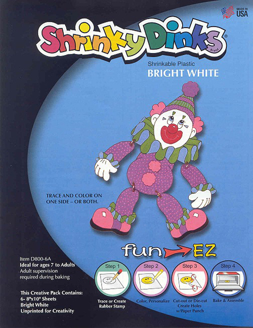 Shrinky Dinks® Crystal Clear Creative Pack