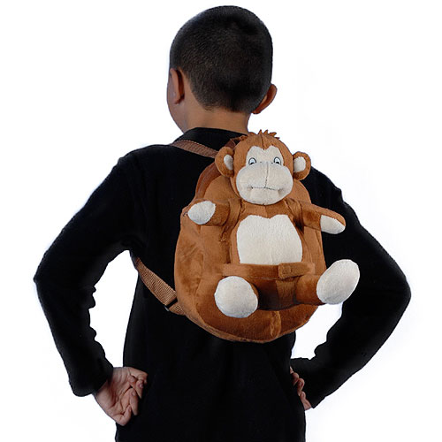 Mister Monkey Small Backpack by TAG ALONG TEDDY