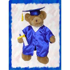 Graduation - Blue by TEDDY BEAR STUFFERS