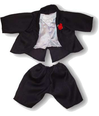 Tuxedo with Vest by TEDDY BEAR STUFFERS