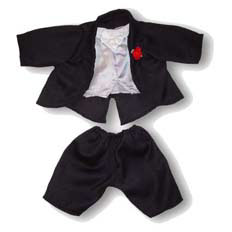 Tuxedo with Vest by TEDDY BEAR STUFFERS