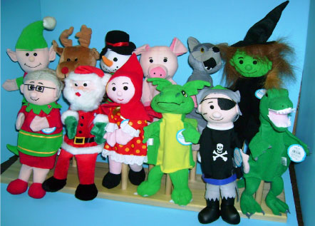 Old Fashioned Hand Puppets: Holiday and Fantasy by TIMELESS TOYS