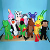 Old Fashioned™ Hand Puppets: Animals by TIMELESS TOYS