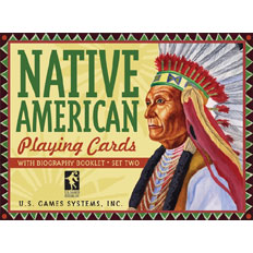 Native American Playing Card Sets With Biography Booklets by U.S. GAMES SYSTEMS, INC.