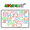 Zanybandz™ Rubber Bands: Alphabandz by ZANYBANDZ