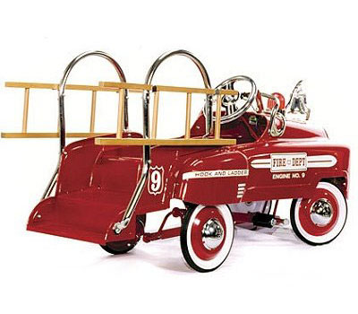 american retro pedal car