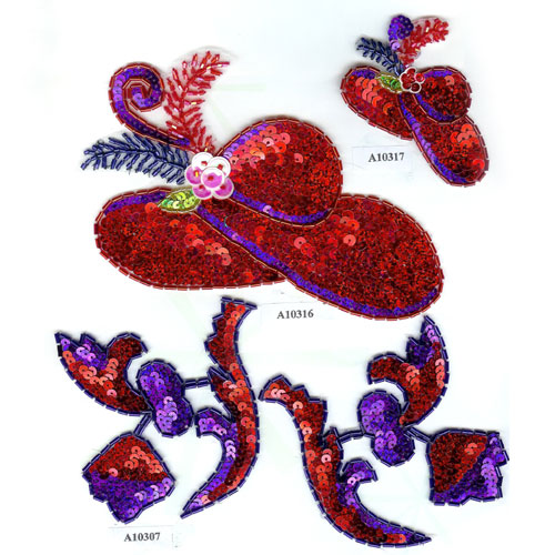 Appliques, Braids & Trimming by APPLIQUES WITH GLITZ