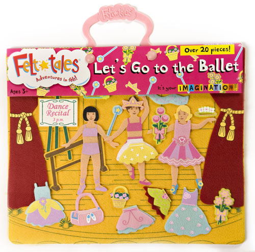 FeltTales� Let's Go to the Ballet Storyboard by BABALU INC.