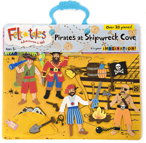 FeltTales� Pirates at Shipwreck Cove Storyboard by BABALU INC.