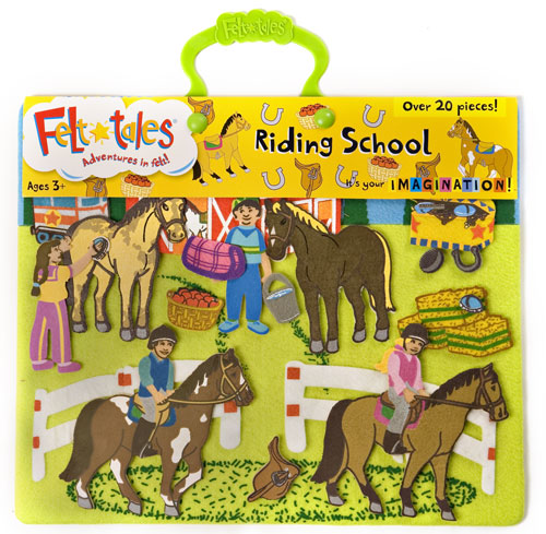FeltTales� Riding School Storyboard by BABALU INC.