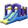 Bounce House with Slide and Obstacle by BOUNCELAND