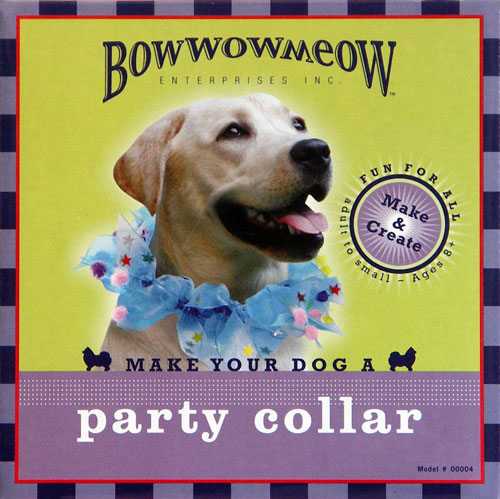 Make Your Dog a Party Collar by BOWWOWMEOW