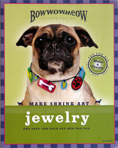 Make Shrink Art Jewelry and Tags for Your Pet and You Too by BOWWOWMEOW