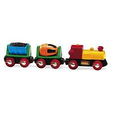 The Battery Operated Action Train by BRIO CORPORATION