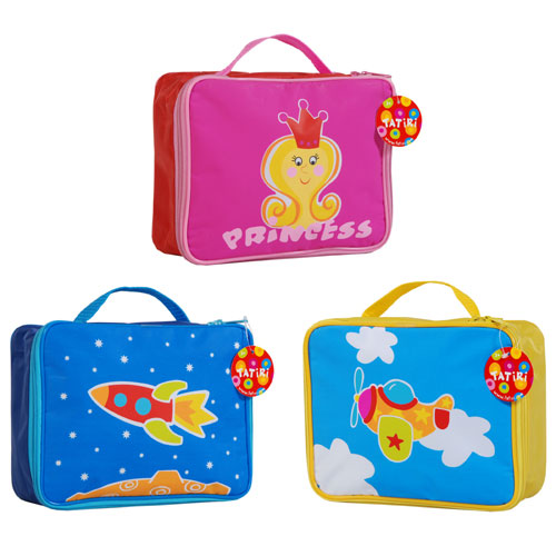 Lunch Bag Plane, Princess, Rocket by COLORI USA/TATIRI