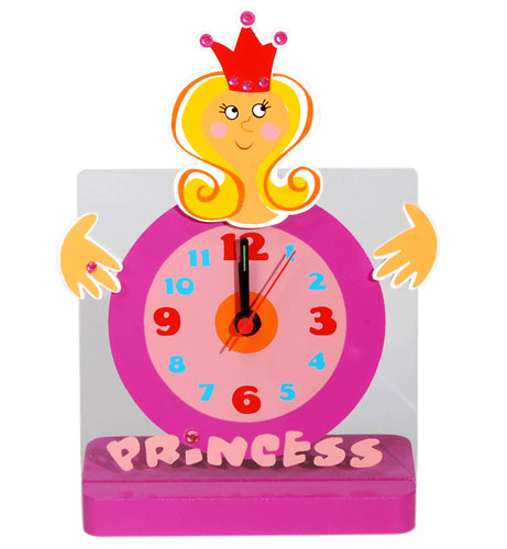 Princess Table Clock by COLORI USA/TATIRI