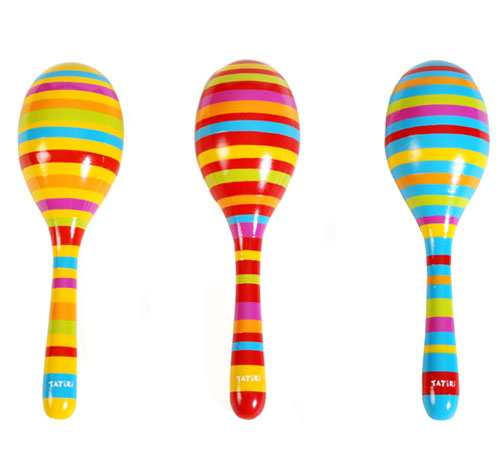 Striped Maracas by COLORI USA/TATIRI