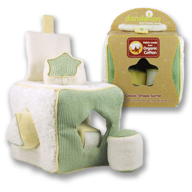 Dandelion Earth-Friendly Goods - Classic Shape Sorter by DANDELION