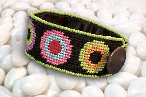 Savvy Stitches - Needlepoint Bracelets by DIMENSIONS/PERLER