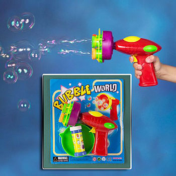 Battery Operated Bubble Maker by ESCO TOYS