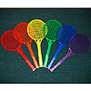 Rainbow Tennis Rackets by EVERRICH INDUSTRIES, INC