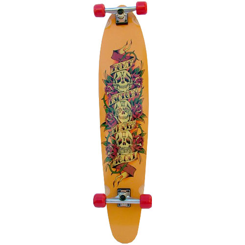 Hear, Speak, See No Evil Fishtail Long Board by SPORT TECHNOLOGY INC