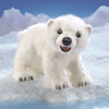 Polar Bear Cub by FOLKMANIS INC.