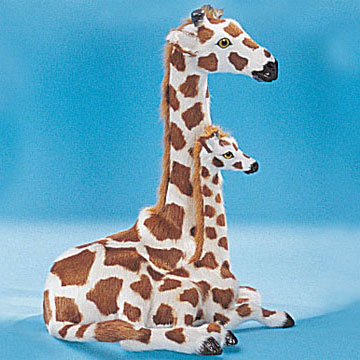 Mother and Baby Giraffe by FURRY ANIMAL KINGDOM