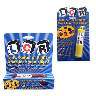 LCR� Left Center Right� Dice Game by GEORGE & COMPANY LLC