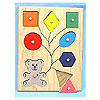 Bear Shape Puzzle by HOLLOW WOODWORKS