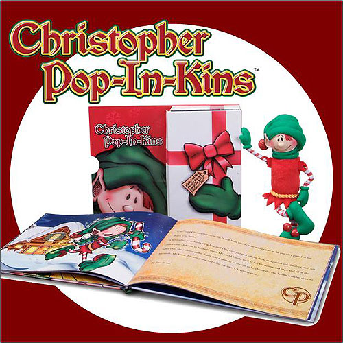 Christopher Pop-In-Kins Fun Set / Christina Marie Pop-In-Kins Fun Set by ELF FUN WITH POP-IN-KINS