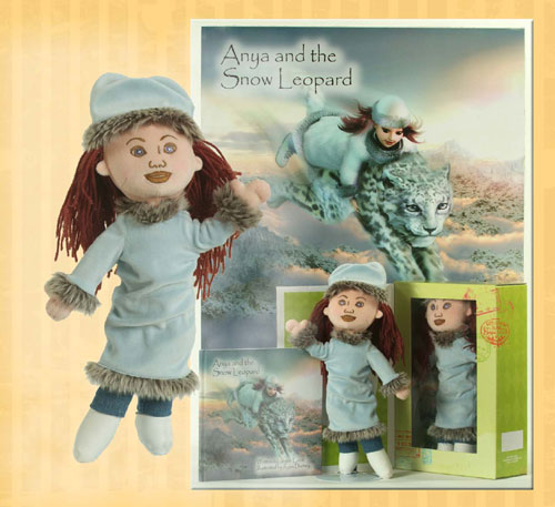 Anya Doll and Book Set by JAMBOKIDS COMPANY INC