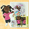 Jazzie Doll and Book Set by JAMBOKIDS COMPANY INC