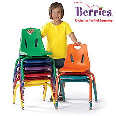 Berries Plastic Chairs by JONTI-CRAFT INC.