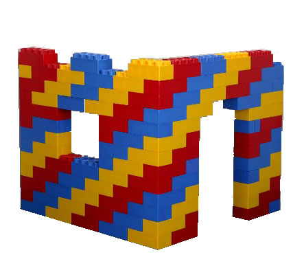JumboBlocks Standard Set by DESIGN PLASTICS INC.