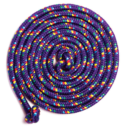 Purple Confetti Jump Rope by JUST JUMP IT