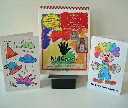 Vol. 1 Coloring Cards by KIDCARDS LTD.