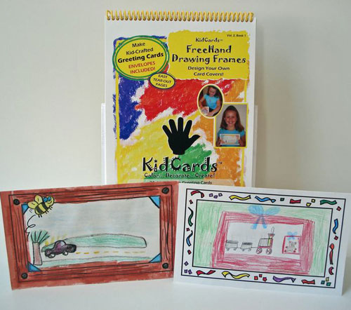 Vol. 2 Freehand Drawing Frames by KIDCARDS LTD.