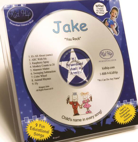 Kid Hip Personalized Children's CD by KID HIP PERSONALIZED LEARNING LLC