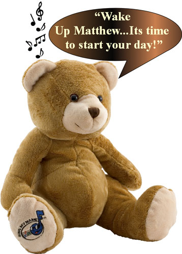 Grab and Go Teddy Bear by KIDS JUKE BOX