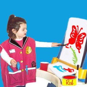 Hairdresser Art Smock by KIDZSMOCKS INC.
