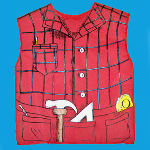 Handy Helper Art Smock by KIDZSMOCKS INC.