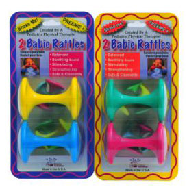baby barbell rattle