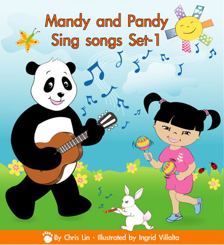 Mandy and Pandy Sing songs Set-1 by MANDY & PANDY BOOKS