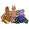 Diary of a Worm and Friends Finger Puppet Playset by MERRYMAKERS