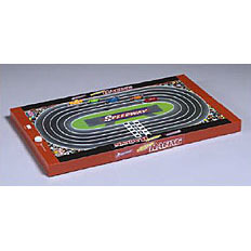 Speedway portable, battery operated, Car Racing game by MIGGLE TOYS INC