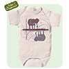 Me Tees: Organic African Elephant by MODERN ME