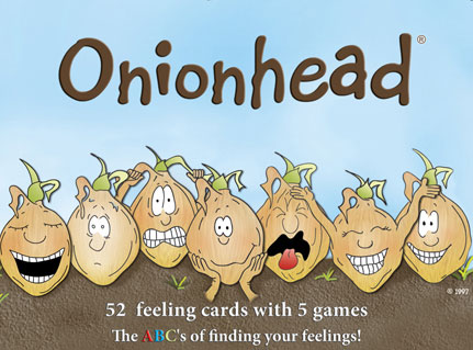 Onionhead� Deck of 52 Cards for Children - The ABC's of finding your feelings by ONIONHEAD & COMPANY